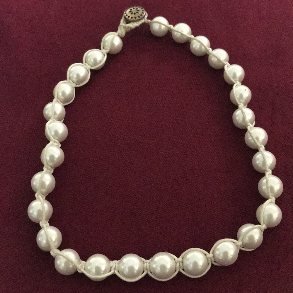 Lucky Brand Pearl Choker